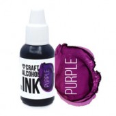 Алкогольные чернила Craft Alcohol INK, Purple (Пурпурный), (20мл)
